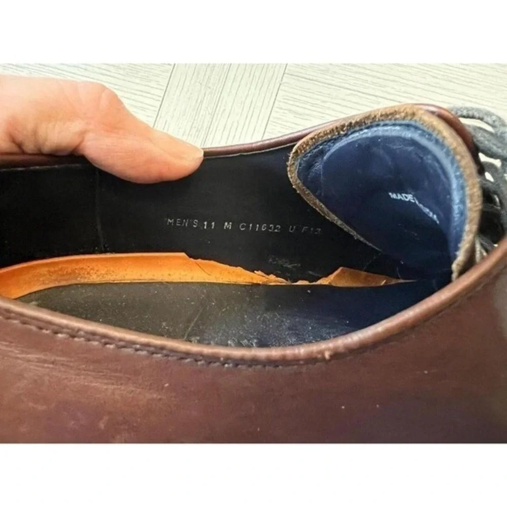 Cole Haan Men's Size 11 Lenox Hill Leather Cap‎ Toe Shoes British Tan. Oxford